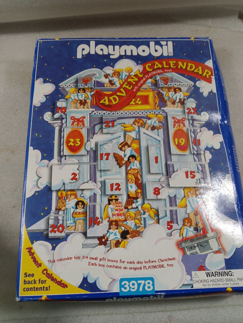 Vintage Playmobil Advent Calendar 1999 Christmas Set Complete